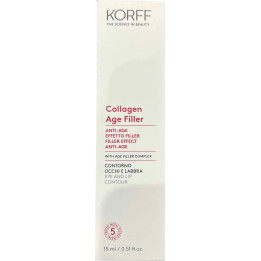 Korff Collagen Agefiller Contorno Occhi E Labbra 15ml