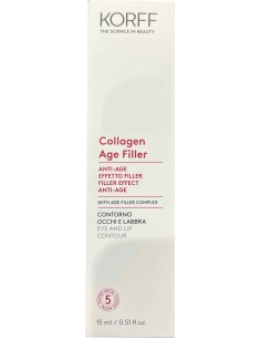 Korff Collagen Agefiller Contorno Occhi E Labbra 15ml