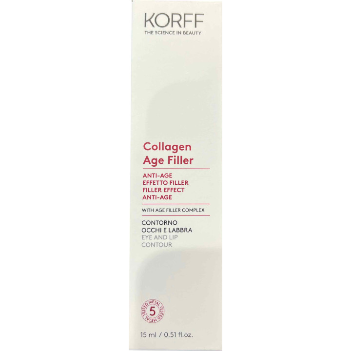 Korff Collagen Agefiller Contorno Occhi E Labbra 15ml