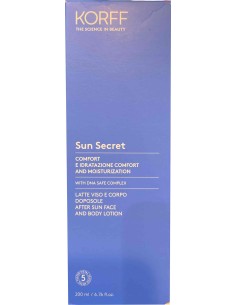 Korff Sun Secret Latte Corpo Doposole Idratante/Restitutivo 200ml