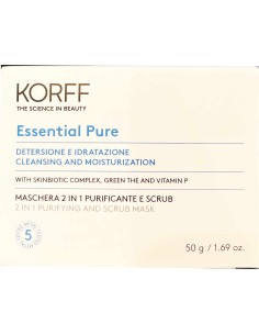 Korff essen maschera purificante scrub 50 ml