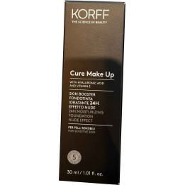 Korff skin booster fondotinta idratante 24h effetto nude 02