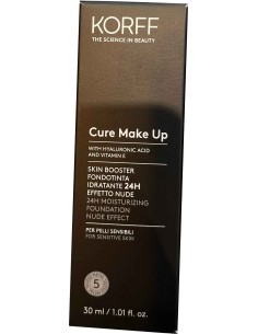 Korff skin booster fondotinta idratante 24h effetto nude 02