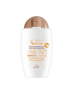 Eau Thermale Avene Solare Fluido Minerale Viso Colorato 40ml SPF50+