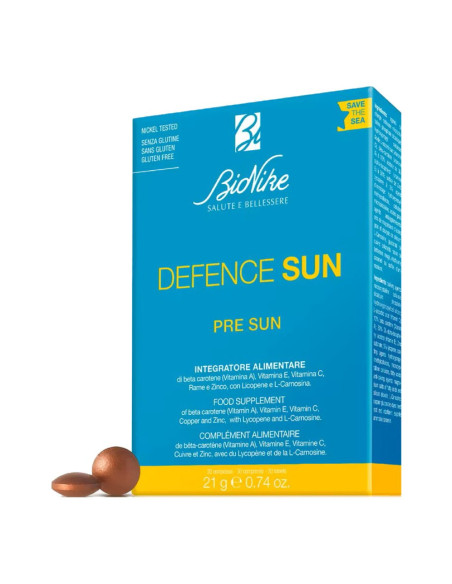 Bionike Defence Sun - Pre Sun Integratore Alimentare, 30 compresse