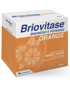Briovitase Orange magnesio e potassio integratore alimentare 30 Buste