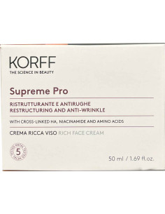 Korff Supreme ristrutturante antirughe crema Ricca viso 50 ml