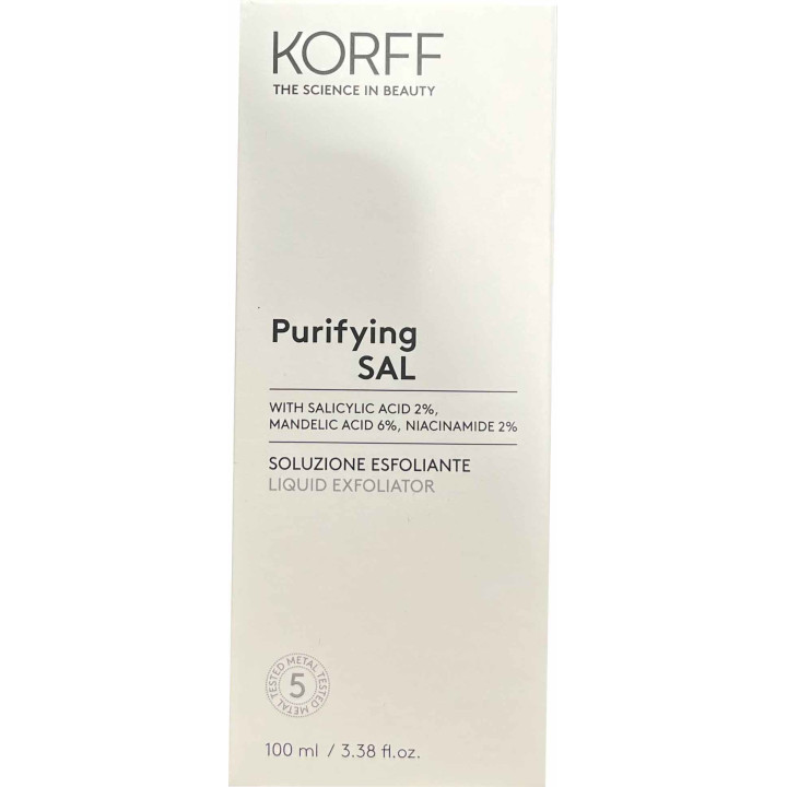 Korff Soluzione Esfoliante Purifying Acido Salicilico 100 ml