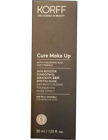 Korff skin booster fondotinta idratante 24h effetto nude 01 Korff skin booster fondotinta idratante 24h effetto nude 01