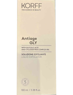 Korff Soluzione Esfoliante Antiage Acido Glicolico 100 ml