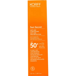 Korff Sun Secret Fluido Viso Uniformante 02 Dark 50ml