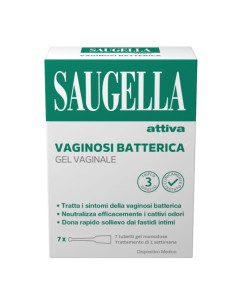Saugella Attiva Vaginosi Batterica Gel vaginale 7 tubetti monodose