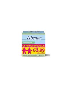 Libenar Soluzione Fisiologica per Igiene Naso Occhi Orecchie 15x5 ml