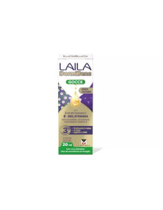 Laila DormiBene Gocce + Melatonina Integratore Per il Sonno 20 ml