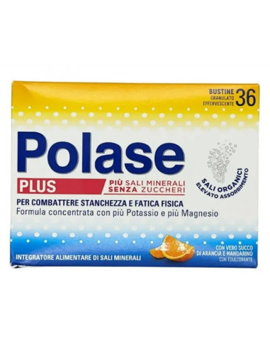 Polase Plus Promo 2024 Gusto Arancia Integratore per Stanchezza 36 Bustine