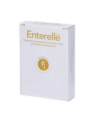 Bromatech Enterelle Plus Integratore Alimentare di Fermenti Lattici, 48 capsule