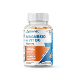Zymerex Magnesio e Vitamina B6 Integratore Stanchezza e Affaticamento, 60 gummies