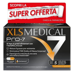 XLS Medical Pro-7 - 180 Capsule per il Controllo del Peso