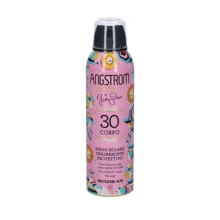 Angstrom protect spray solare trasparente spf 30 150ml