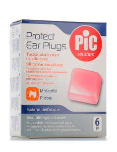 Pic sport tappo auricolare in silicone 6 pezzi