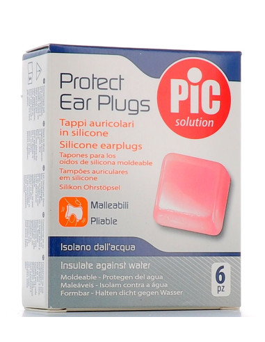 Pic sport tappo auricolare in silicone 6 pezzi