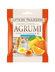 Caramelle Ripiene agli Agrumi Perfetti Van Melle con Vitamina C - 60 g