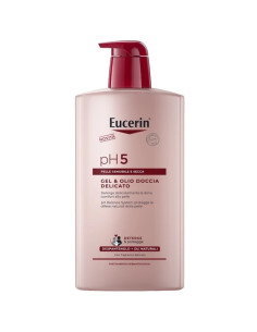 Eucerin Gel e Olio Doccia Delicato 1 Litro