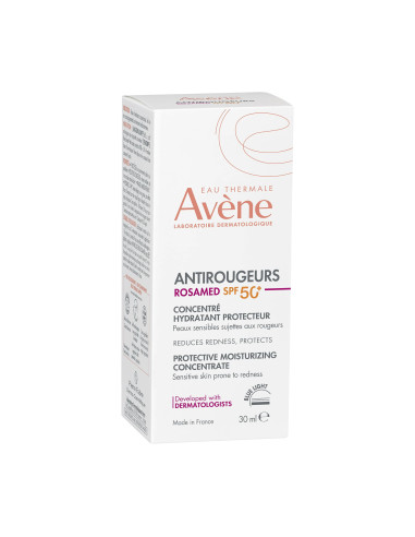 Avène Antirougeurs - Rosamed SPF50+ Concentrato Idratante Protettivo, 30ml
