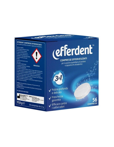 Efferdent Sr – Compresse Effervescenti al 100% di Purezza