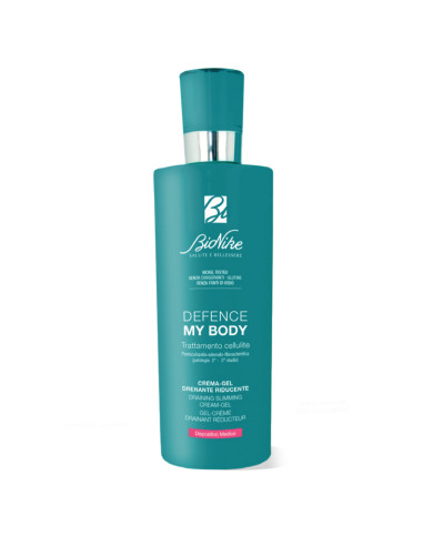 Bionike Defence My Body - Crema-Gel Drenante Riducente Trattamento Cellulite Dispositivo Medico, 400ml