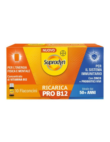Supradyn Ricarica Pro B12 10 flaconcini