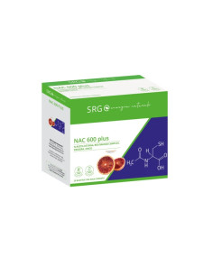 SRG NAC 600 Plus Integratore per tosse, gola e sistema immunitario 20 buste