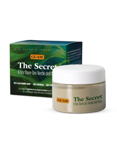 Guam The Secret - Il Fior Fiore Oro Verde dell'Alga Mousse Anticellulite Snellente e Drenante, 160g