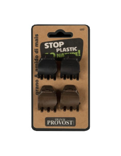 ABC ITALIA Franck Provost Stop Plastic Pinze Piccole 4 Pezzi