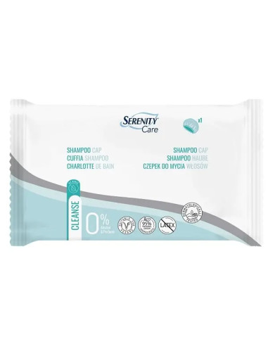 Serenity Care Cuffia Shampoo Capelli Adatta A Persone Con Ridotta Mobilità
