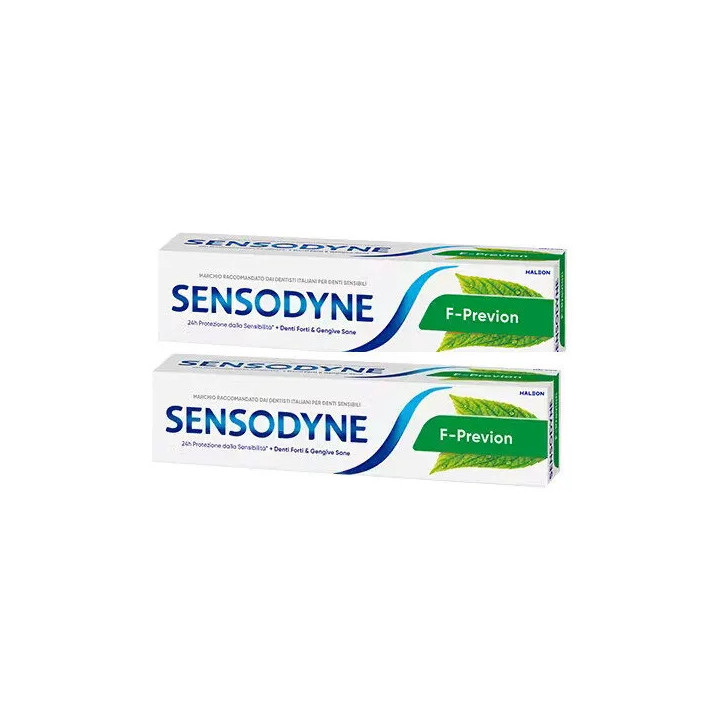 Sensodyne F-Previon Dentifricio 2x75ml
