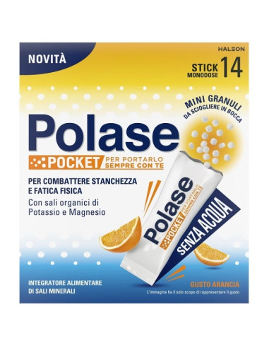 Polase Pocket Gusto Arancia 14 Stick Monodose