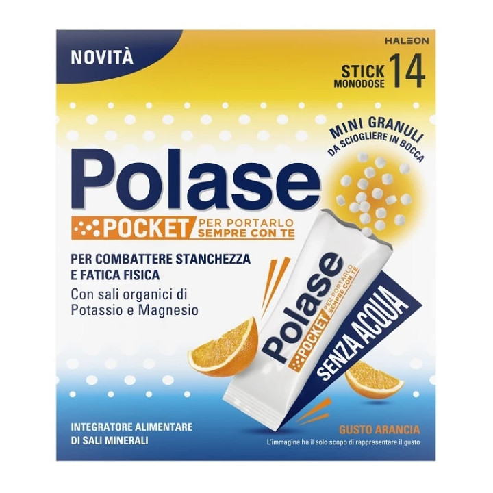 Polase Pocket Gusto Arancia 14 Stick Monodose