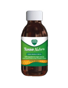 Vicks Tosse Natura Tosse Grassa E Secca Gusto Miele 140 Ml