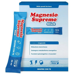Natural Point Magnesio Supremo Integratore Alimentare, 20 Stick