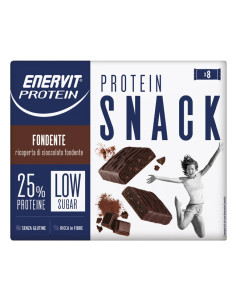 Enervit Protein Snack Fondente Low Sugar Astuccio 8 x 27 g