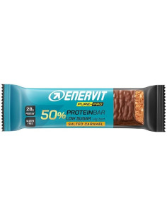 Enervit pure pro 50% barretta proteica low sugar salted caramel 55 grammi