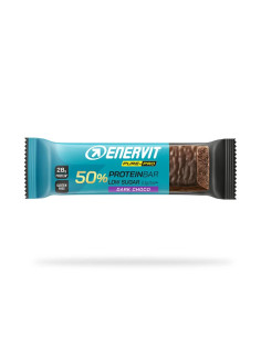 Enervit Pure-Pro - 50% Protein Bar Barretta Alto Titolo Proteico Dark Choco, 55g