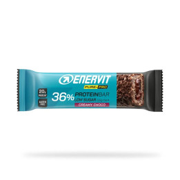 Enervit Pure-Pro - 36% Protein Bar Barretta Proteica Creamy Choco, 55g
