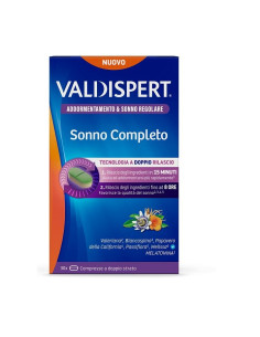 Valdispert sonno completo 30 compresse a doppio strato