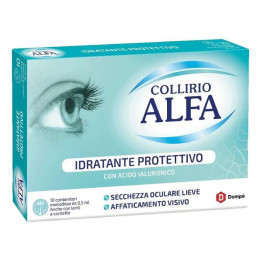 Collirio alfa idratante protettivo con acido ialuronico 10 contenitori monodose 5ml