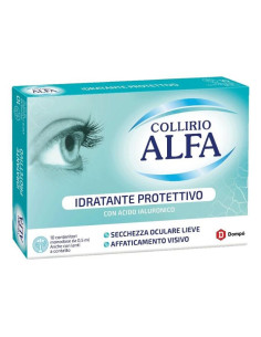 Collirio alfa idratante protettivo con acido ialuronico 10 contenitori monodose 5ml