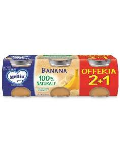 Mellin Omogeneizzato Alla Banana 3x100g