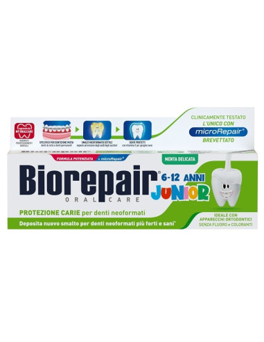 Biorepair Junior 6-12 Anni Dentifricio 75mL