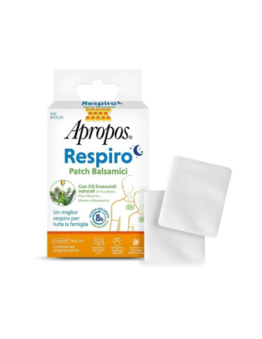 Apropos Respiro Patch Balsamici 6 Pezzi